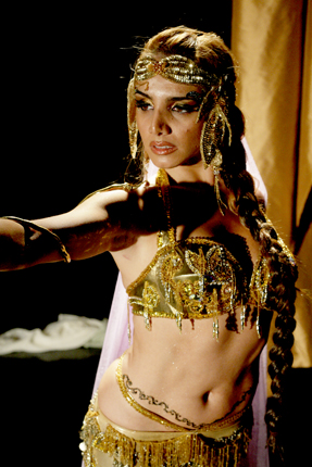 Belly dancer Anna