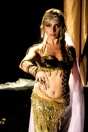 Belly dancer Anna