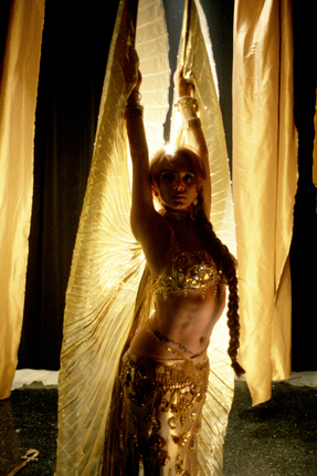 Belly dancer Anna