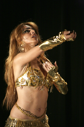 Belly dancer Anna