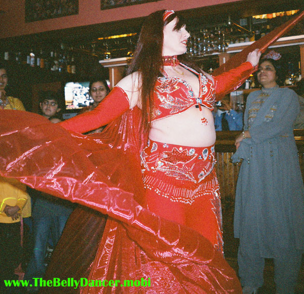 Belly dancer Desideria Brewster, New York