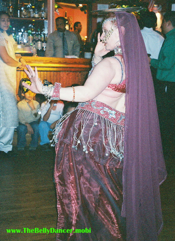 Belly dancer Desideria Brewster, New York