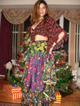 Jasmine in Russian Gypsy costume