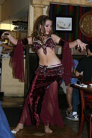 Belly dancer Maria from San Francisco