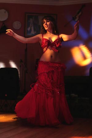 Belly dancer Maria from San Francisco